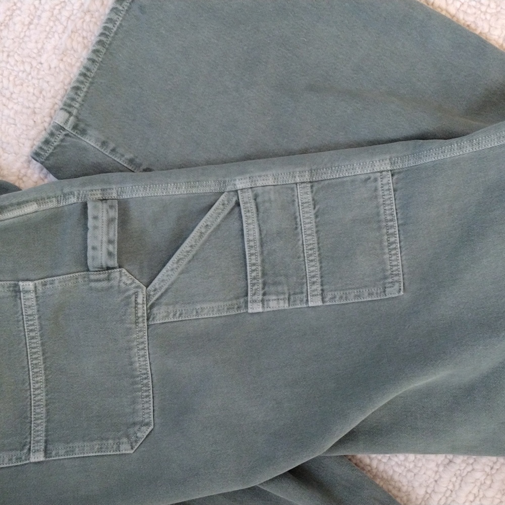Agolde Sage Green Denim Carpenter Jeans - Picture 8 of 8